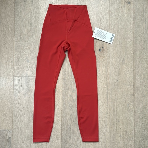 instill tight 25" cayenne size 2 lululemon nwt - Picture 1 of 15